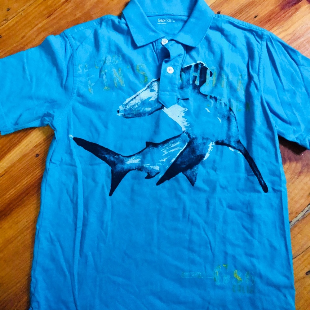 BOYS GAP GRAPHIC POLO